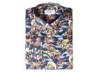 Eton Slim Fit Japenese God Of Wind Print Button Down Shirt (multi) Men's Clothing