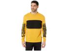 Puma Rebel Up Long Sleeve Raglan Tee (sunflower) Men's T Shirt