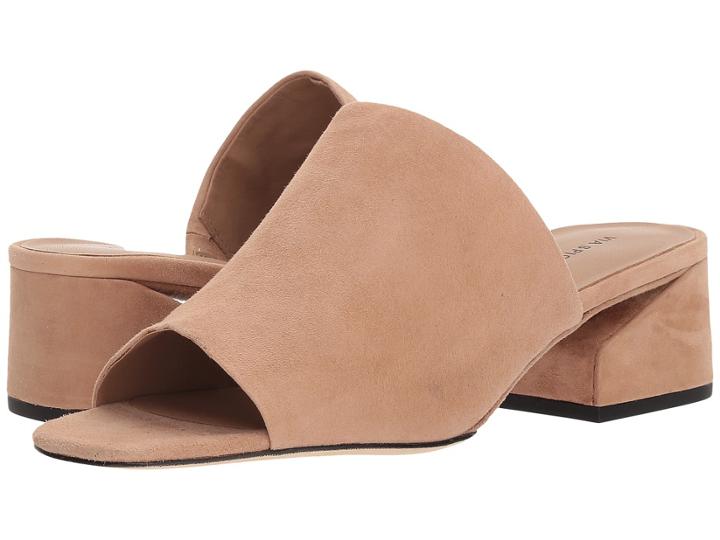 Via Spiga Porter (blush Suede) Women's Slide Shoes