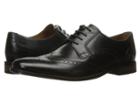Bostonian Narrate Wing (black Leather) Men's Lace Up Wing Tip Shoes