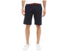 U.s. Polo Assn. Hartford Flat Front Twill Shorts (club Navy) Men's Shorts