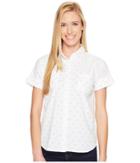 United By Blue Short Sleeve Honeycomb Shirt (white) Women's Clothing
