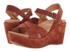 Kork-ease Ava 2.0 (rust (bronzo) Suede) Women's Wedge Shoes