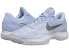 Nike Zoom Cage 3 Hc (hydrogen Blue/metallic Dark Grey/white) Women's Tennis Shoes