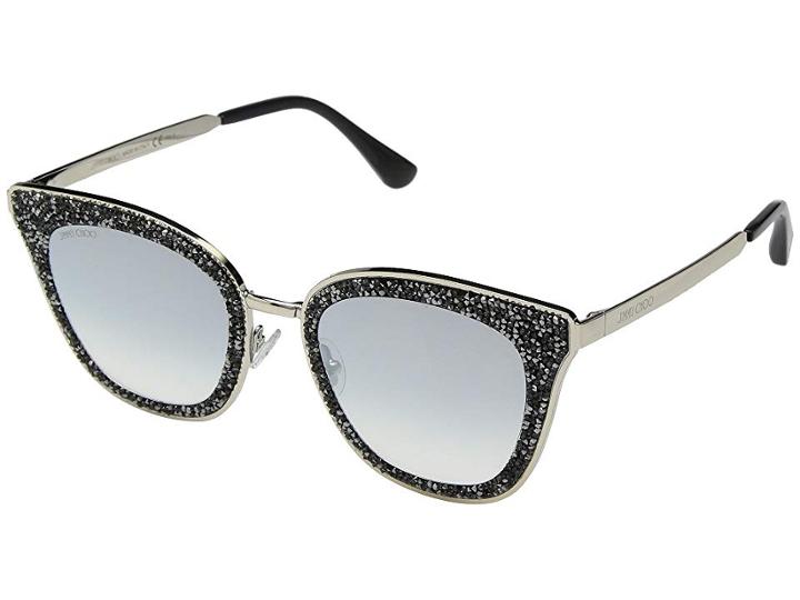 Jimmy Choo Lizzy/s (grey/gold) Fashion Sunglasses