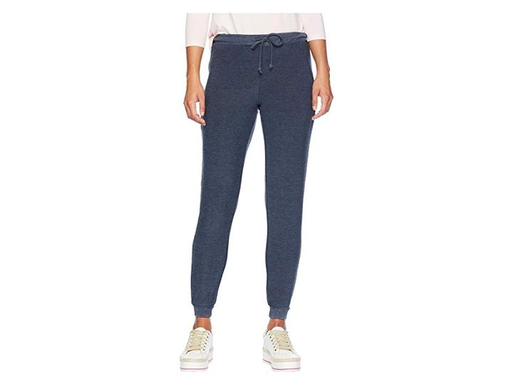 Chaser Cozy Knit Cuffed Drawstring Joggers (canopy) Women's Casual Pants