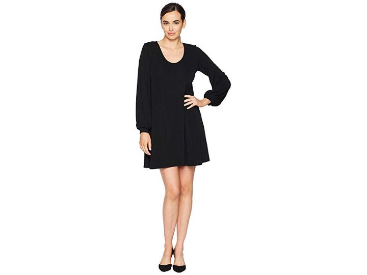 Karen Kane Blouson Sleeve Dress (black) Women's Dress