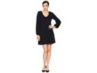 Karen Kane Blouson Sleeve Dress (black) Women's Dress
