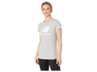 New Balance Essentials Logo Tee (athletic Grey 1) Women's T Shirt