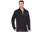 Spyder Bandit 1/2 Zip Stryke Jacket (black/black/black) Men's Coat