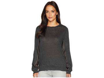 Kenneth Cole New York Raglan Combo Top (bark) Women's Clothing