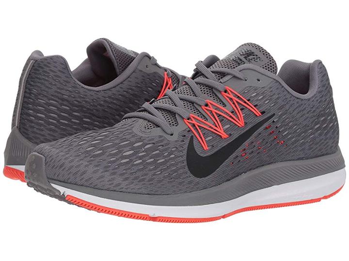 Nike Air Zoom Winflo 5 (gunsmoke/oil Grey/thunder Grey) Men's Running Shoes