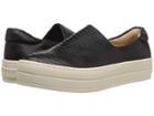 J/slides Harlow (black Embossed Lux) Women's Shoes