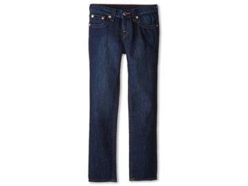 True Religion Kids Geno Relaxed Slim Vintage Gold Single End Classic In Antique (big Kids) (antique) Boy's Jeans