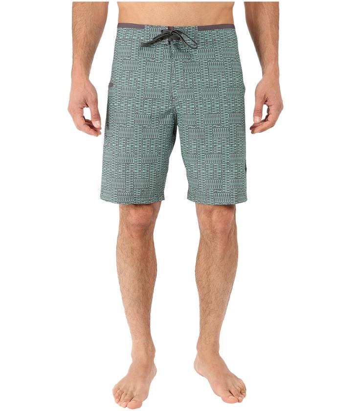 Prana Catalyst Short (jade Cream) Men's Swimwear