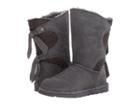 Bearpaw Willow (charcoal/knit) Women's Shoes