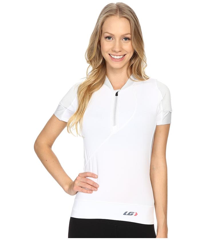 Louis Garneau Gloria Jersey (white) Women's Clothing
