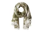 Vince Camuto Abstract Blanket Wrap (taupe) Scarves