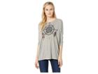 Double D Ranchwear Choose Your Own Direction Top (grey Whisper) Women's Clothing
