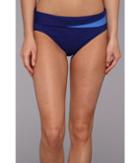 Tommy Bahama Deck Piping High Waist Pant W/ Crossed Band (offshore Blue Multi) Women's Swimwear