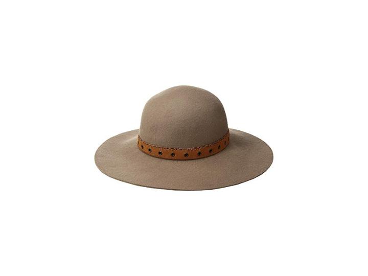 Scala Wool Felt With Faux Suede (pecan) Caps