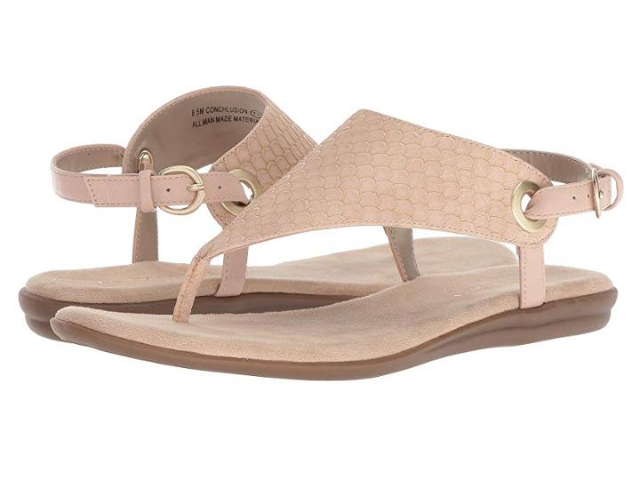 Aerosoles Conchlusion (pink Snake) Women's Sandals