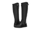Cole Haan Original Grand Tall Boot (black Weave/black Leather) Women's Boots