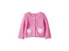 Joules Kids Character Cardigan (infant) (pink Mouse) Girl's Sweater