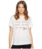 Escada Sport Printed T-shirt (white) Women's T Shirt