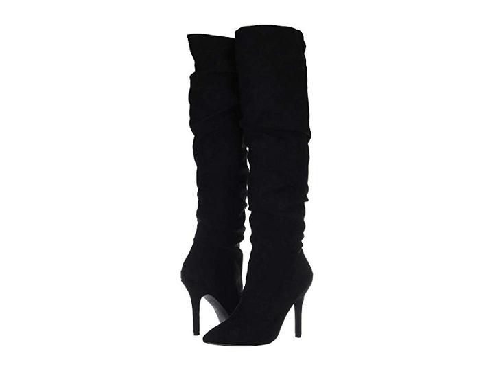 Charles By Charles David Muller (black Stretch Micro) Women's Boots