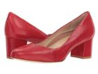 Walking Cradles Jessica (red Patent Lizard Print) Women's  Shoes