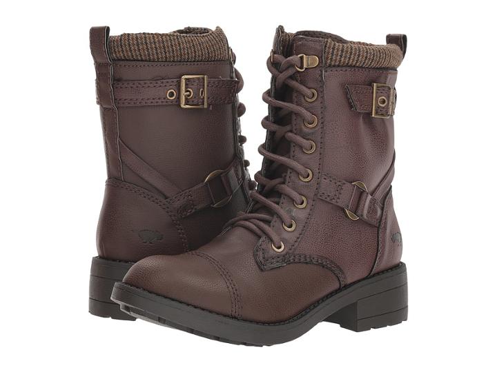 Rocket Dog Thunder (dark Brown Derby) Women's Lace-up Boots