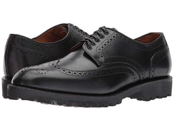 Allen Edmonds Tate Wingtip (black Calf) Men's Lace Up Casual Shoes