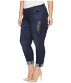 Kut From The Kloth Plus Size Boyfriend In Overt/dark Stone Base Wash (overt/dark Stone Base Wash) Women's Jeans