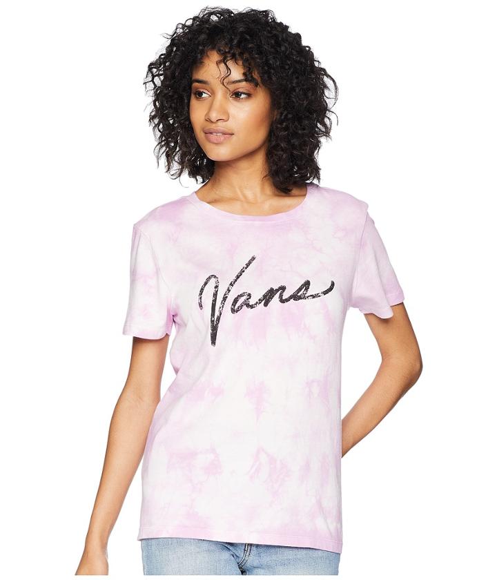Vans Scriptee Wash (orchid Bouquet) Women's Clothing
