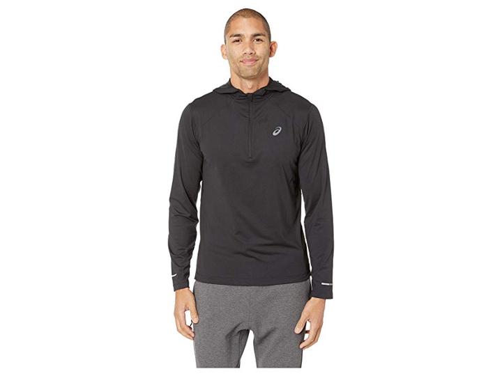 Asics Thermopolistm Long Sleeve Hoodie (performance Black) Men's Sweatshirt