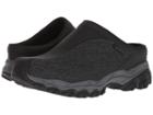 Skechers Afterburn Memory Fit Chamlan (black/charcoal) Men's Lace Up Casual Shoes