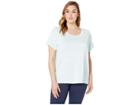 Nike Dry Training Top (size 1x-3x) (teal Tint/white/white) Women's Clothing
