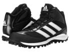 Adidas Turf Hog Lx Mid (black/running White/metallic Silver) Men's Cleated Shoes
