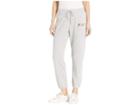 Juicy Couture Juicy Gold Foil Mini Logo Pants (heather Cozy) Women's Casual Pants