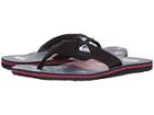 Quiksilver Molokai Layback (white/red/blue) Men's Sandals