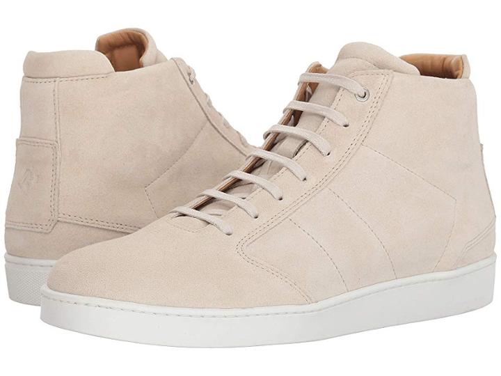 Want Les Essentiels Lennon Mid Sneaker (bone Suede) Men's Shoes