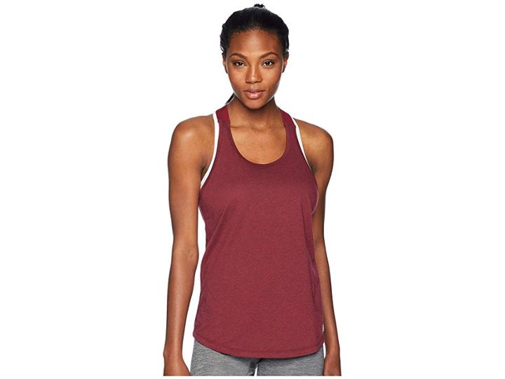 New Balance Heather Tech Tank Top (vortex Heather/vortex) Women's Sleeveless
