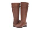 Trotters Lyra Wide Calf (cognac Veg Tumbled Leather) Women's Boots