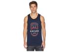 Rip Curl Let It Ring Ringer Tank Top (navy) Men's Clothing