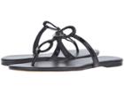 Michael Michael Kors Claudia Flat Sandal (black Patent) Women's Sandals