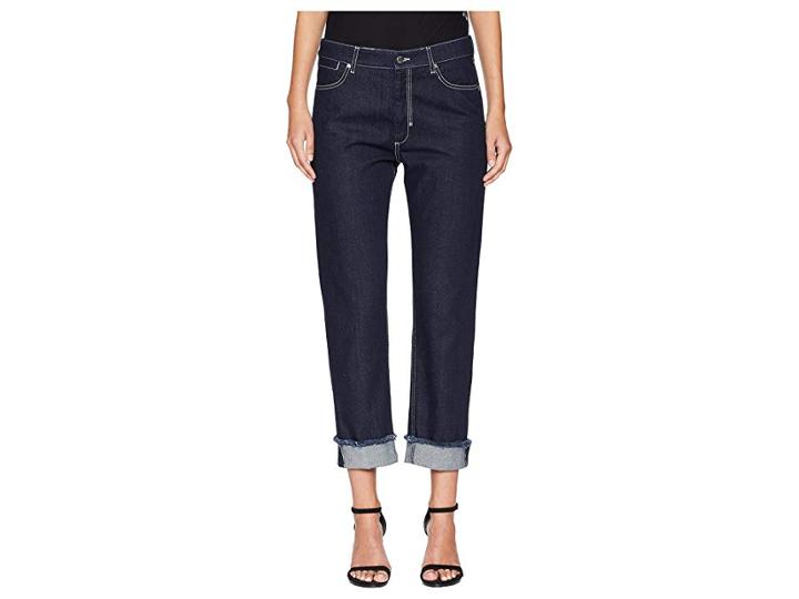 Sportmax Calcut Denim In Midnight Blue (midnight Blue) Women's Jeans