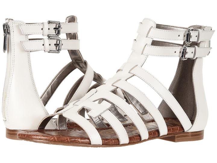 Sam Edelman Berke (bright White Vaquero Saddle Leather) Women's Shoes