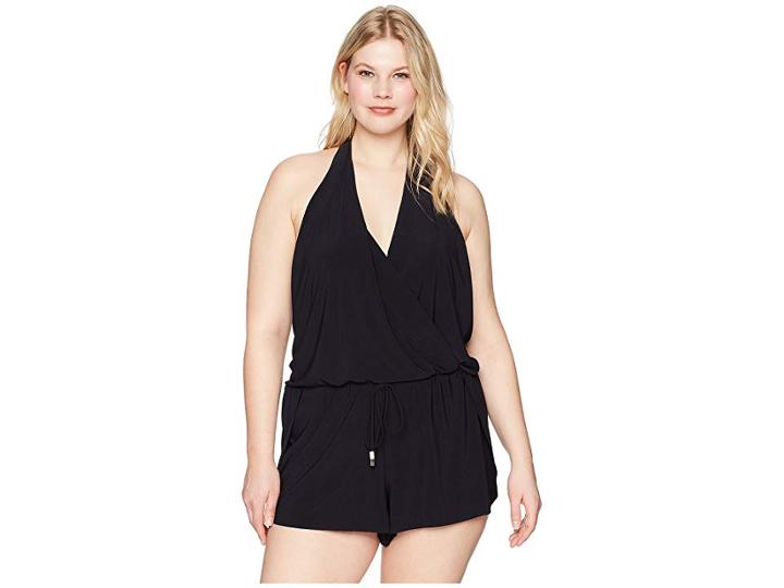 Magicsuit Plus Size Solid Bianca One-piece (black) Women's Swimsuits One Piece