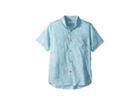 Billabong Kids Sundays Mini Short Sleeve Woven Top (big Kids) (seafoam) Boy's Clothing